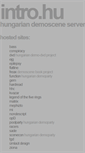 Mobile Screenshot of intro.hu